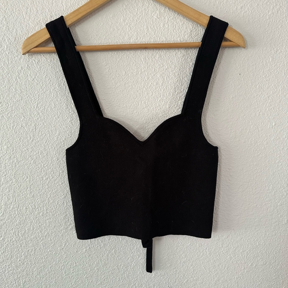 Urban Outfitters Black Crop Top